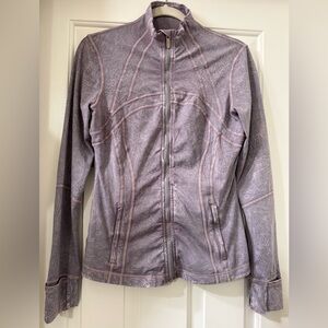 Lululemon Athletica Define Jacket - Ice Dyed in Violet Verbena, Size 8